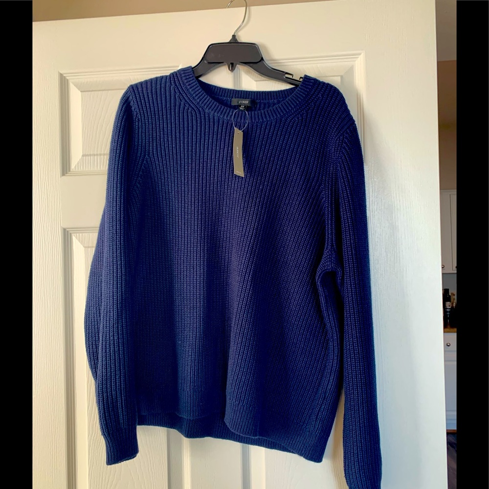 Navy J Crew Sweater